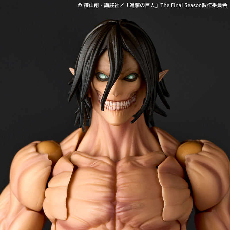 (Pre-Venta) Revoltech Amazing Yamaguchi - Attack Titan (Eren Yeager)