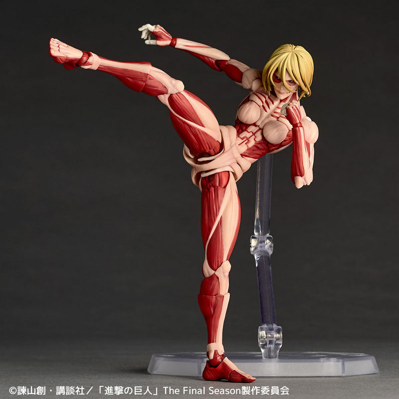 (Pre-Venta) Revoltech Amazing Yamaguchi - Female Titan (Annie Leonhart)