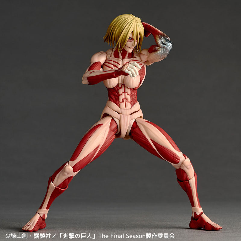 (Pre-Venta) Revoltech Amazing Yamaguchi - Female Titan (Annie Leonhart)