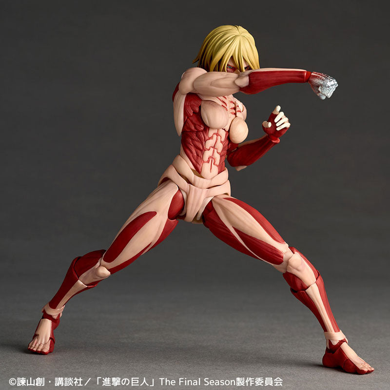 (Pre-Venta) Revoltech Amazing Yamaguchi - Female Titan (Annie Leonhart)