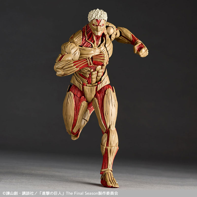 (Pre-Venta) Revoltech Amazing Yamaguchi - Armored Titan (Reiner Braun)