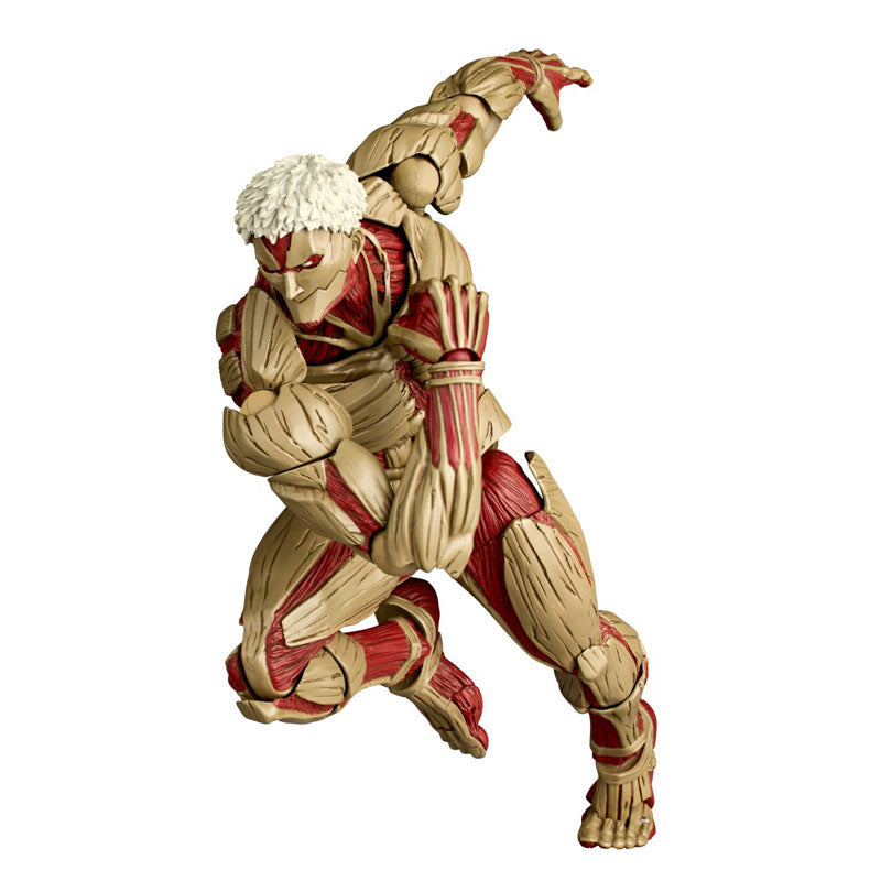 (Pre-Venta) Revoltech Amazing Yamaguchi - Armored Titan (Reiner Braun)