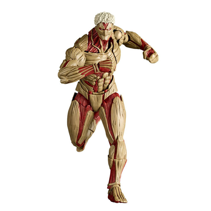 (Pre-Venta) Revoltech Amazing Yamaguchi - Armored Titan (Reiner Braun)