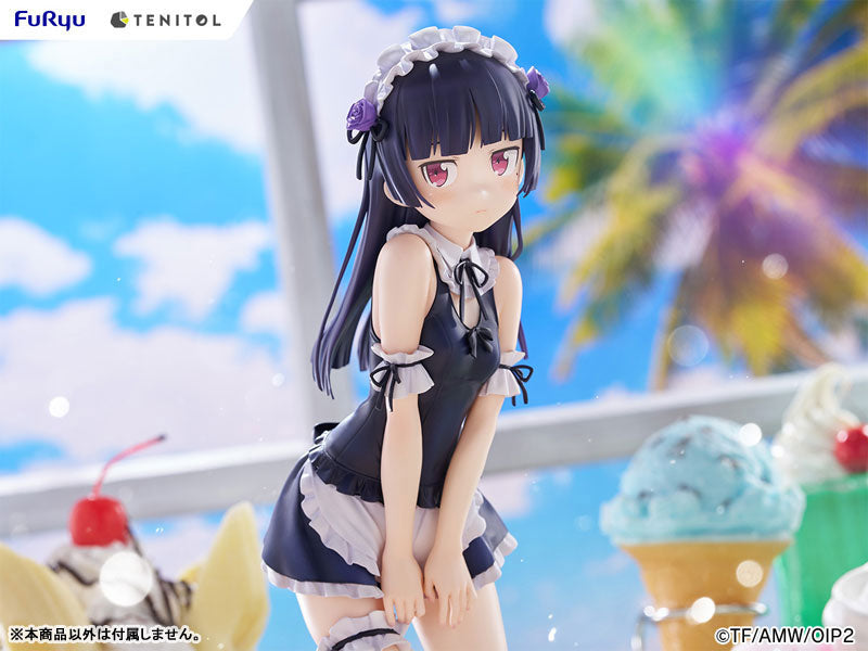 (Pre-Venta) TENITOL TALL - Kuroneko (Ruri Gokou) ver. Swimsuit Maid