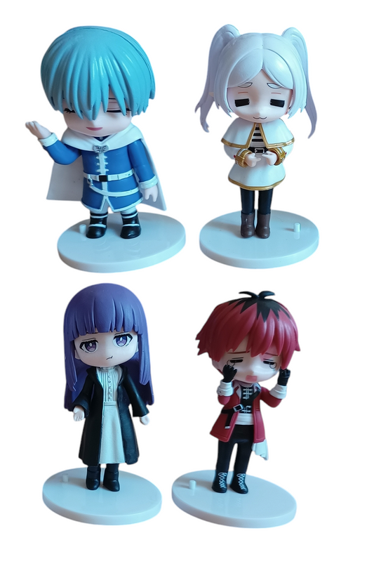 Figura - Sousou no Frieren Set de 4 de 10 CM (precio por set, 2 opciones)