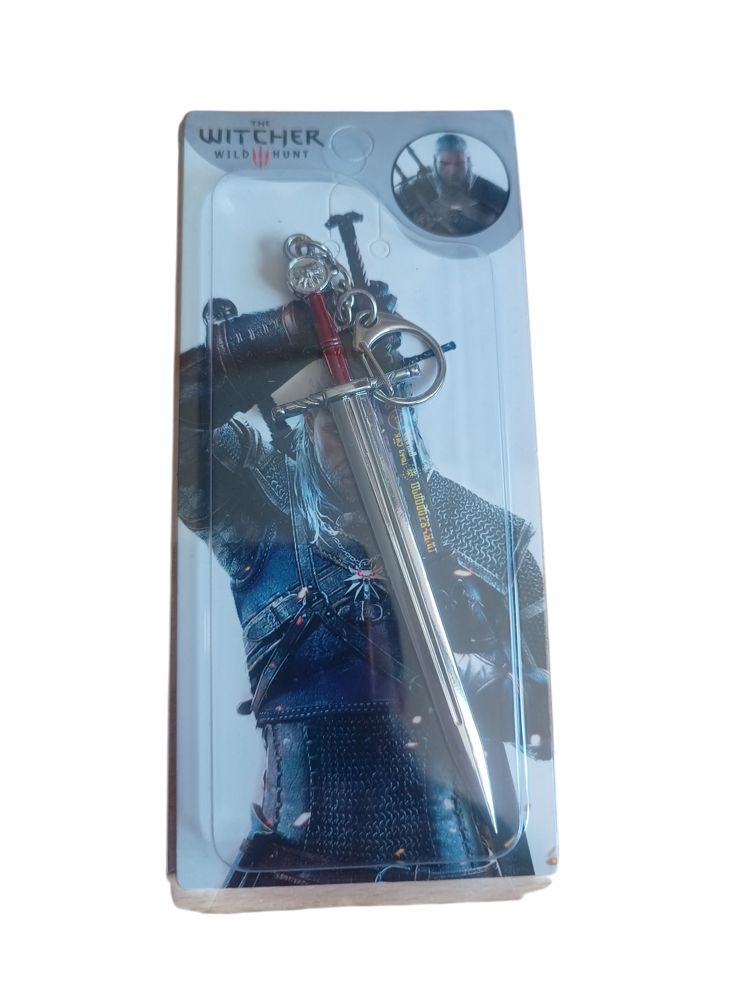 Llavero - Espada de acero de Geralt de Rivia
