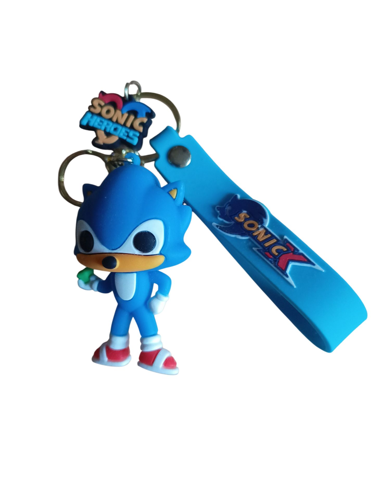 Llavero de goma 3D - Sonic the hedgehog