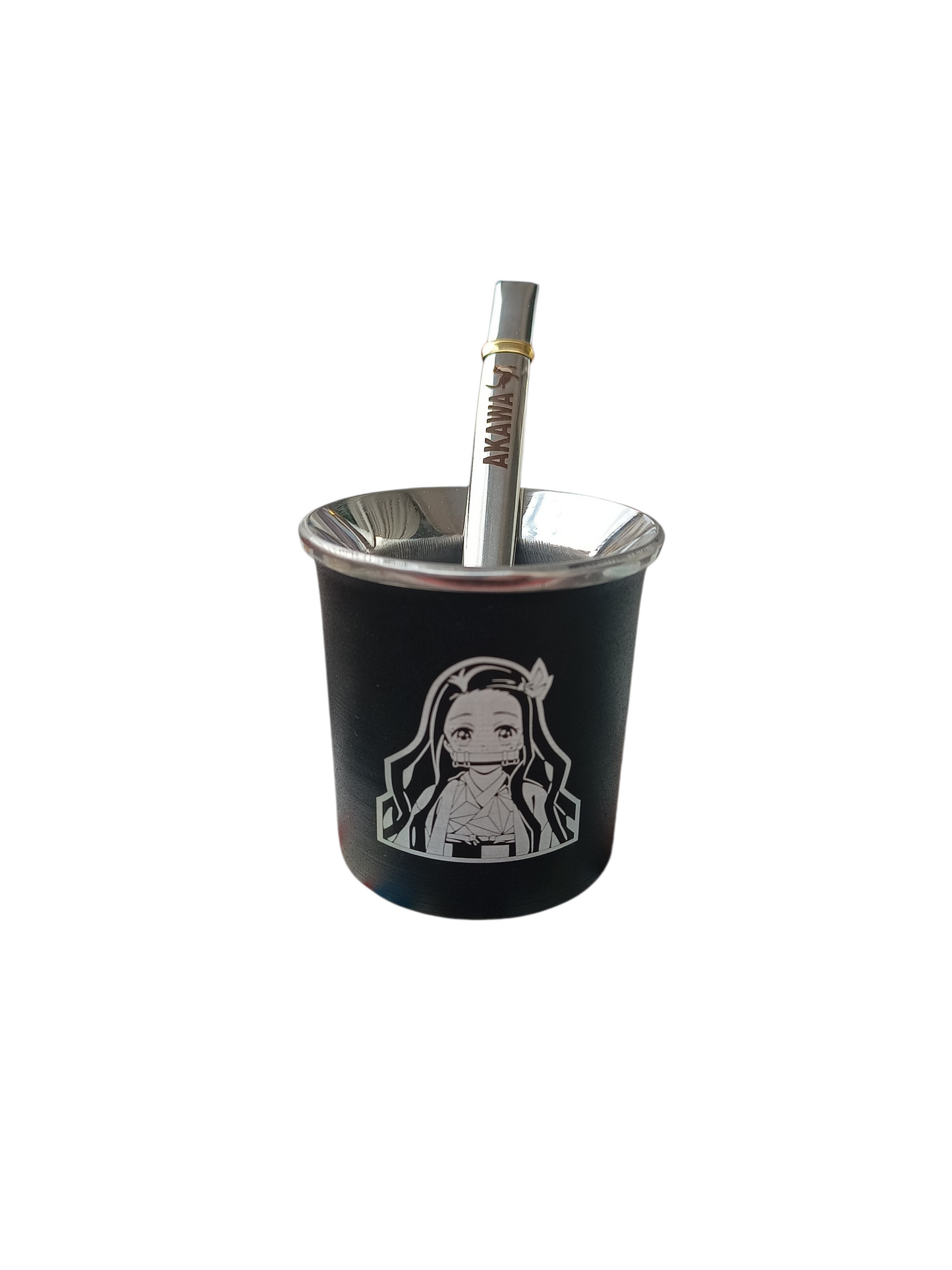 Mate Acero + bombilla - Nezuko Kamado [AKAWA]