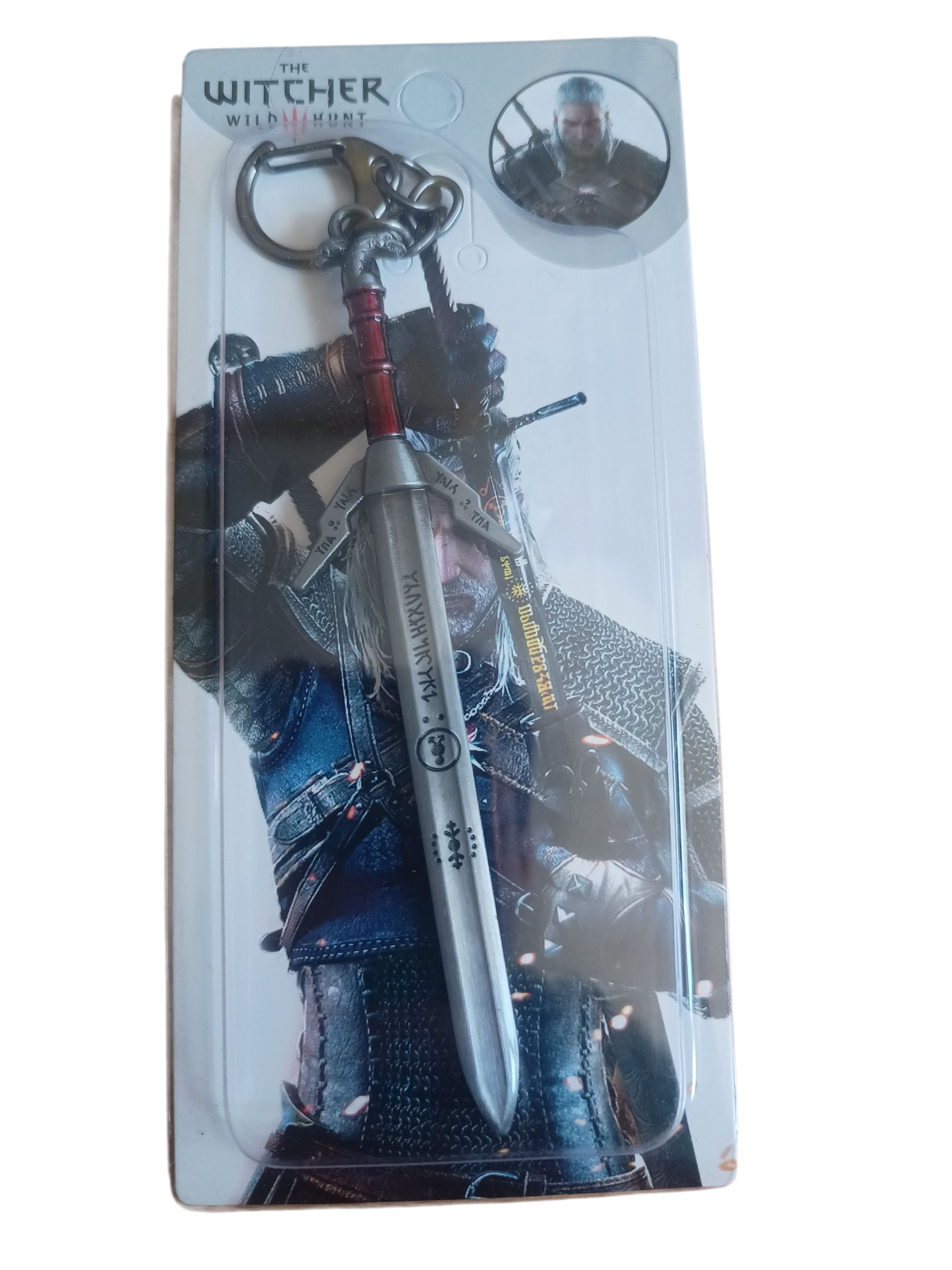 Llavero - Espada de plata de Geralt de Rivia