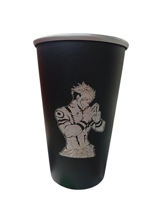 Vaso Aluminio 1L - Ryomen Sukuna [AKAWA]