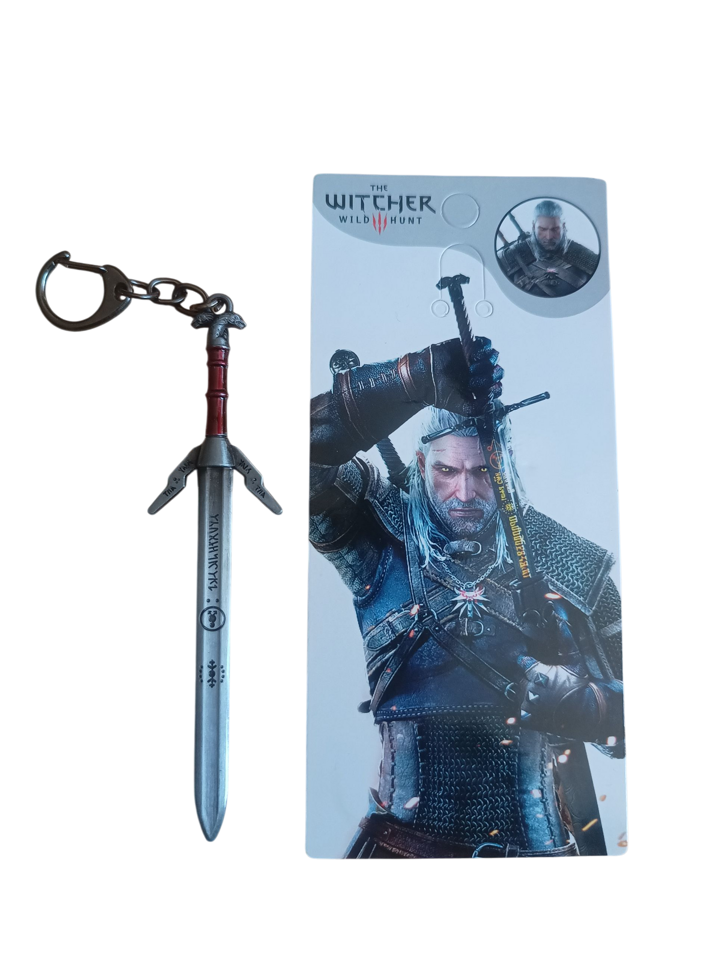 Llavero - Espada de plata de Geralt de Rivia