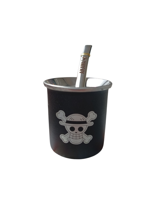 Mate Acero + bombilla - Mugiwara [AKAWA]