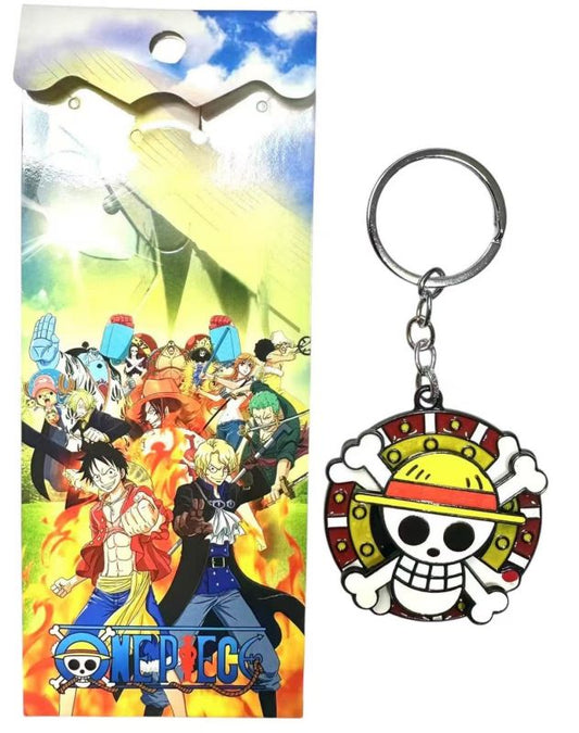 Llavero Spinner - Mugiwaras Jolly Roger (metal)