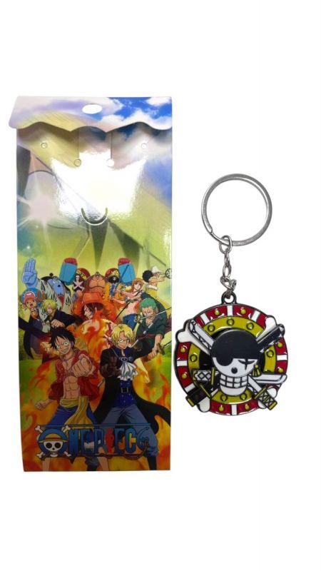 Llavero Spinner - Zoro Jolly Roger (metal)
