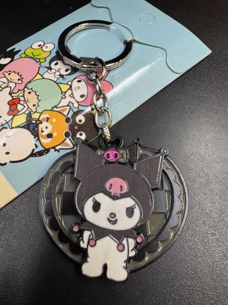 Llavero Spinner - Kuromi (metal) -varios-