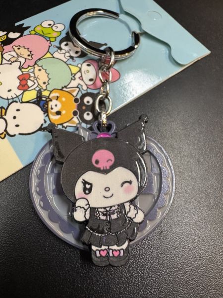 Llavero Spinner - Kuromi (metal) -varios-