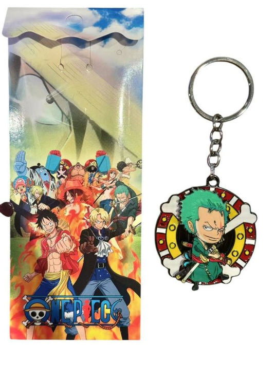 Llavero Spinner - Roronoa Zoro (metal)