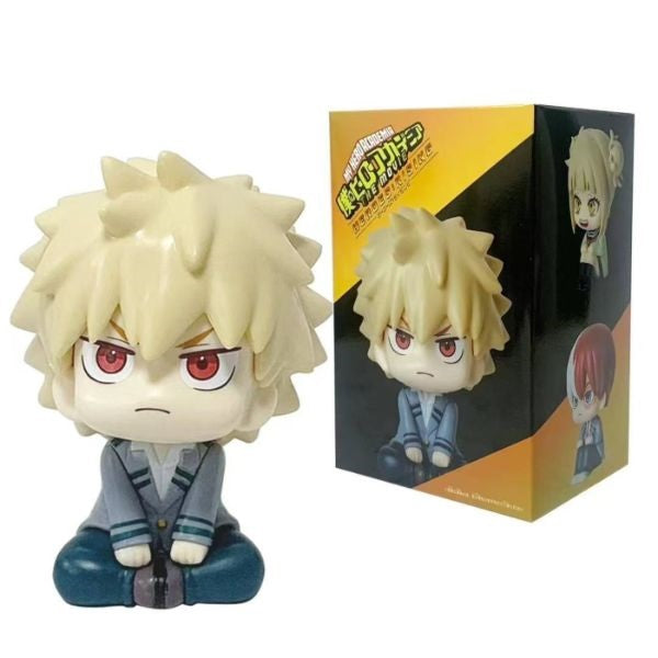 Figura estilo LU - Katsuki Bakugo ver. escolar (10 cm) c/ caja