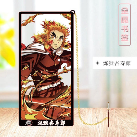 Marcapáginas Metal - Kyojuro Rengoku