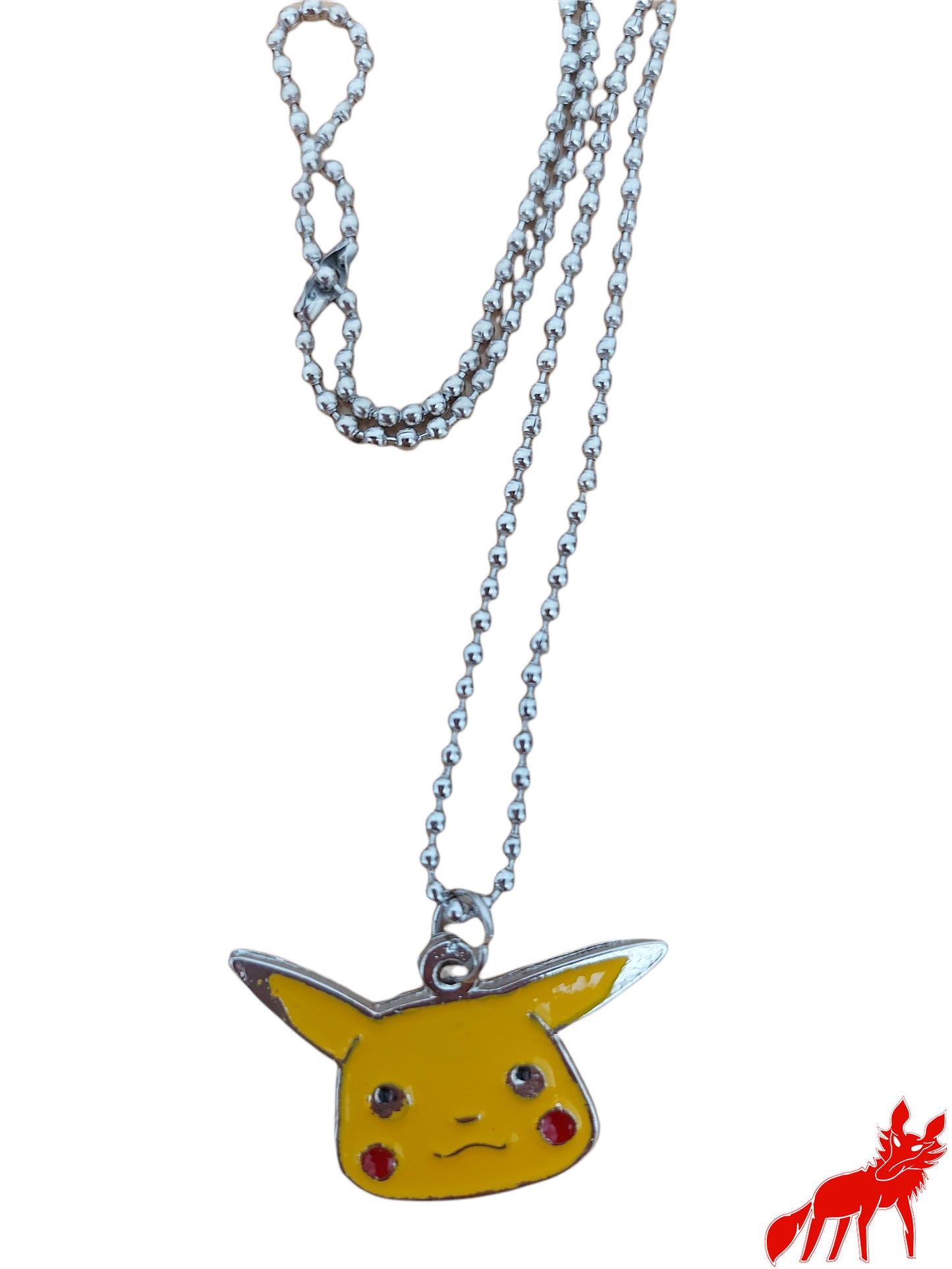 Cara Pikachu (colgante o llavero)