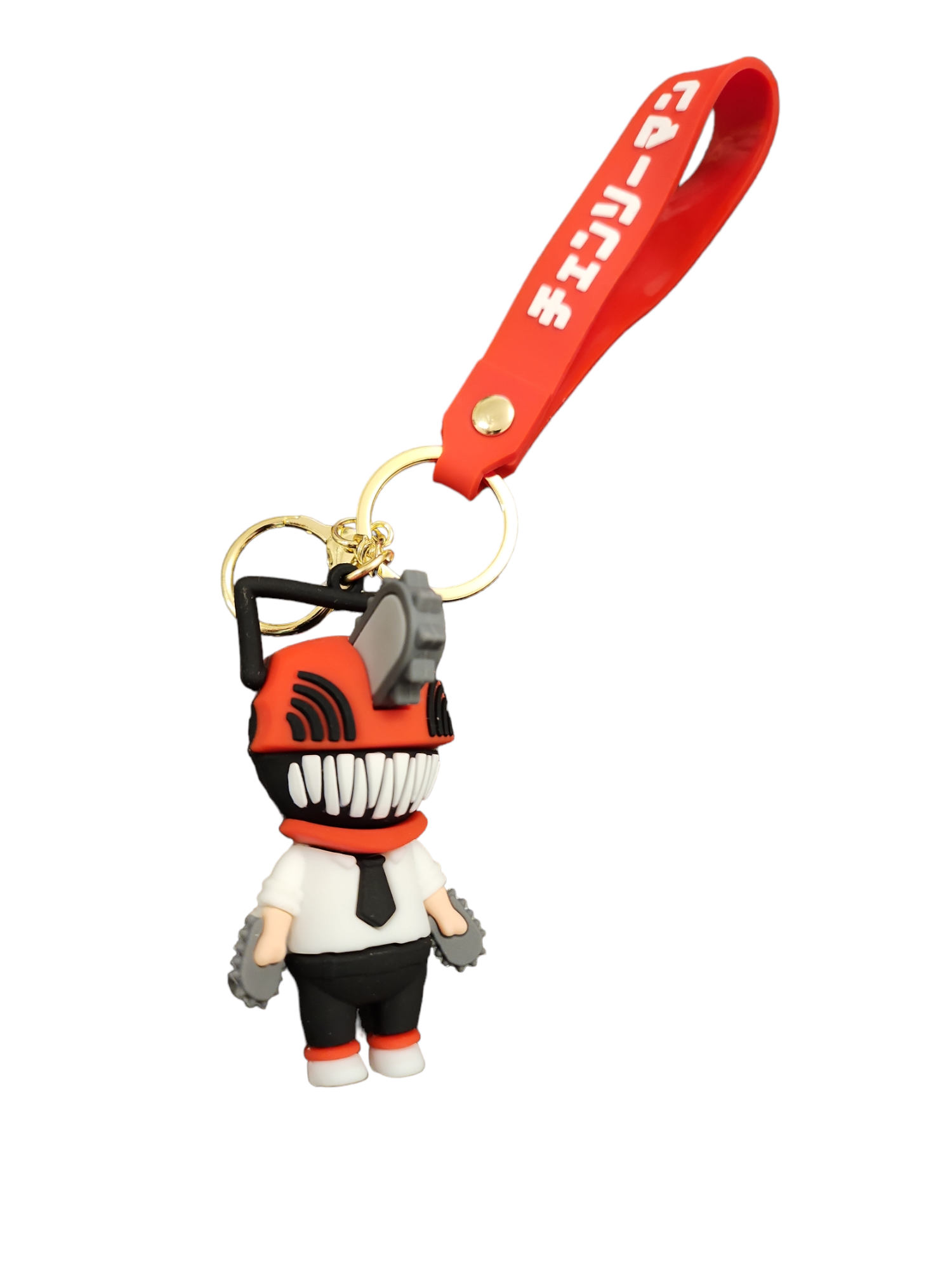 Llavero De Goma 3D Chainsaw Man Denji Akai Kitsune llavero-de-goma-3d-chainsaw-man-denji-akai-kitsune