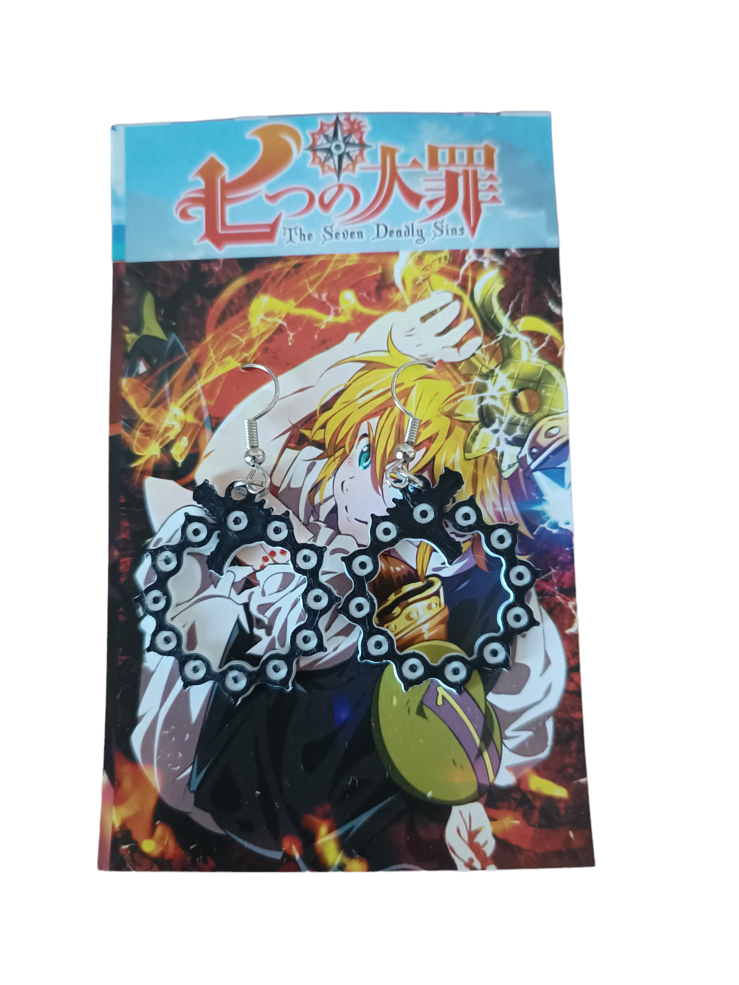 Aros  3D - Tatuaje Meliodas (PVC)