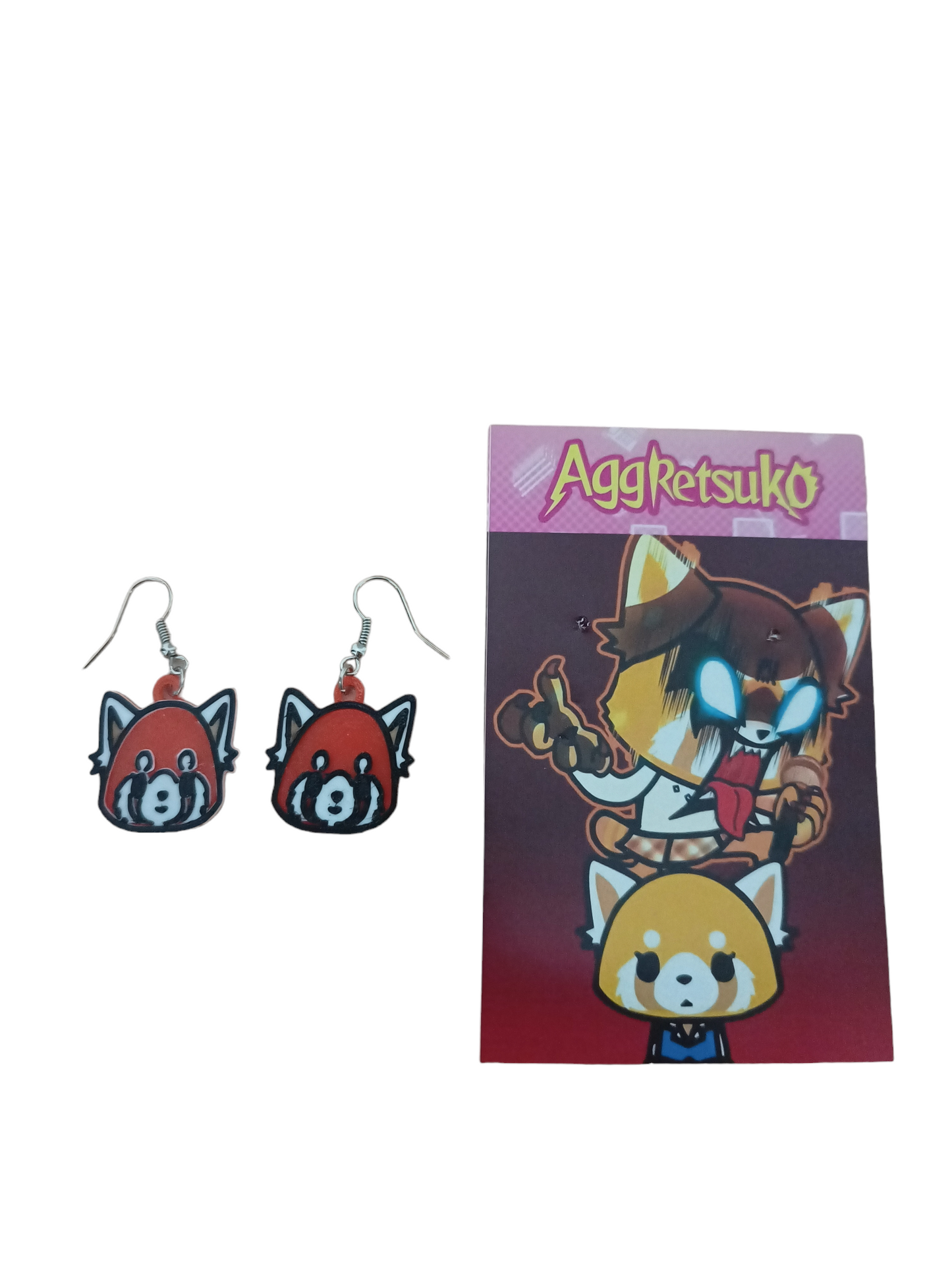 Aros 3D - Aggretsuko (PVC)