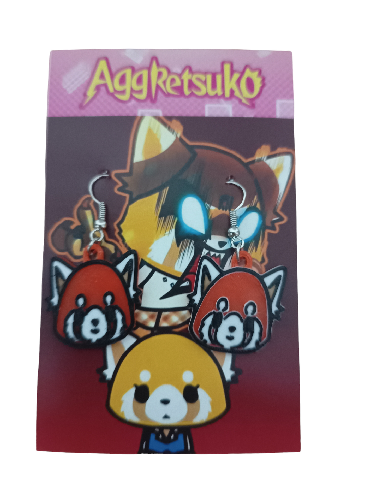 Aros 3D - Aggretsuko (PVC)