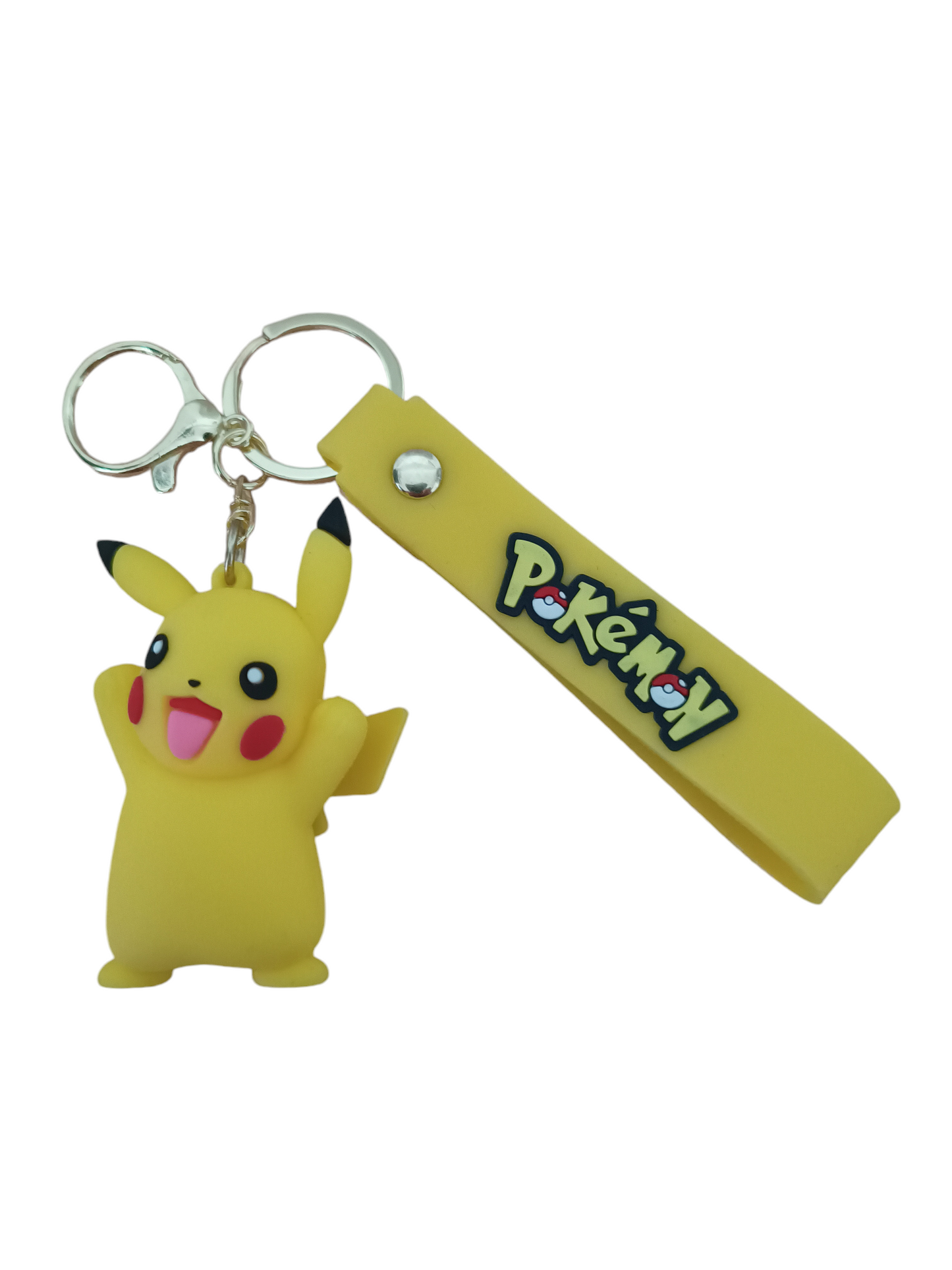 Llavero de goma 3D - Pikachu (2 opciones)