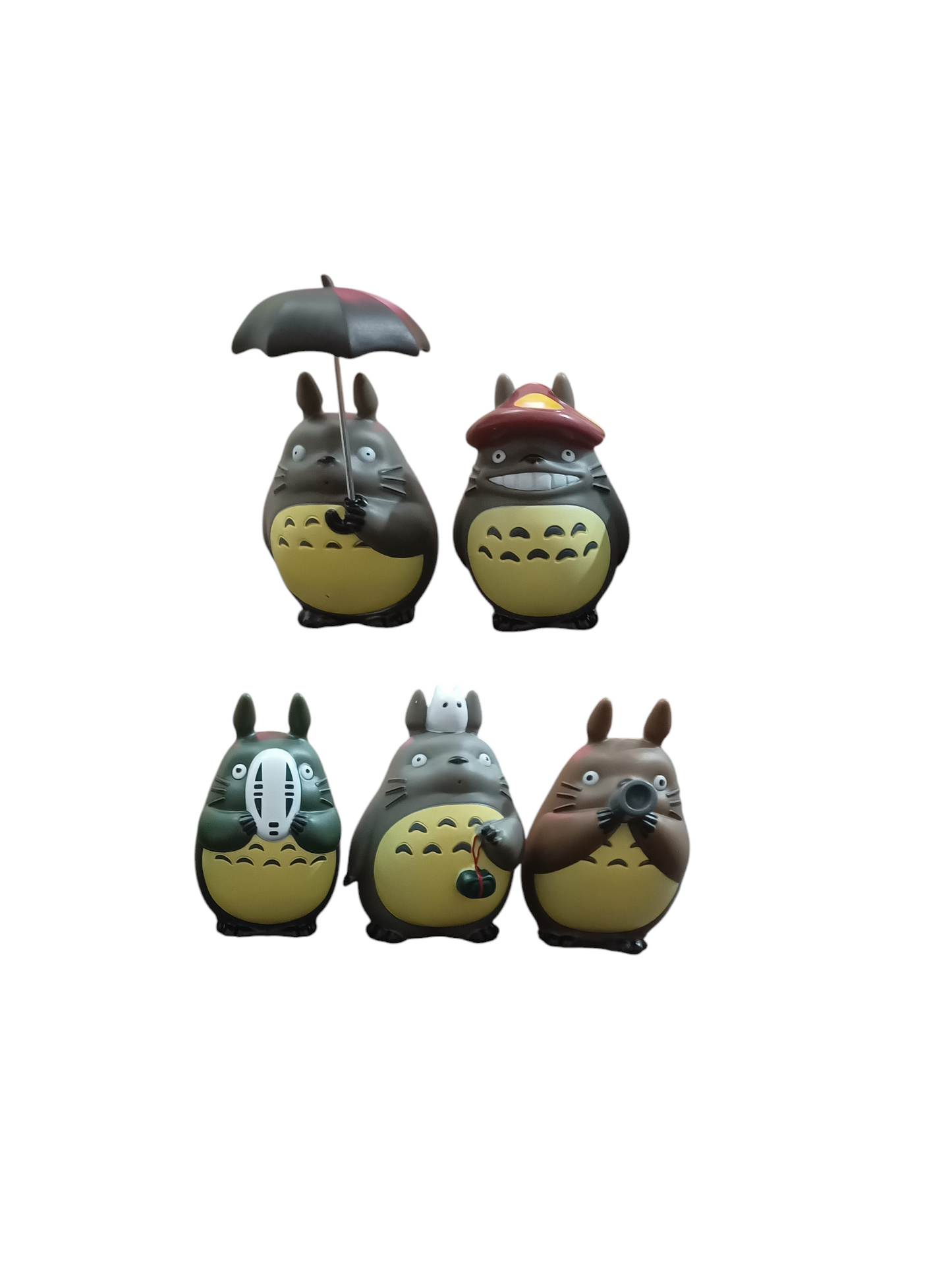 Figura - Totoro Set de 5 de 12 CM (precio por unidad)