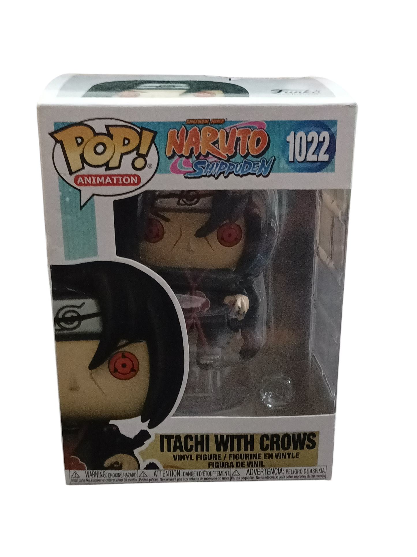 Figura estilo Funko (CM) - Itachi -con cuervos- n° 1022