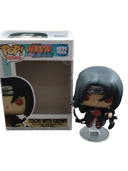 Figura estilo Funko (CM) - Itachi -con cuervos- n° 1022