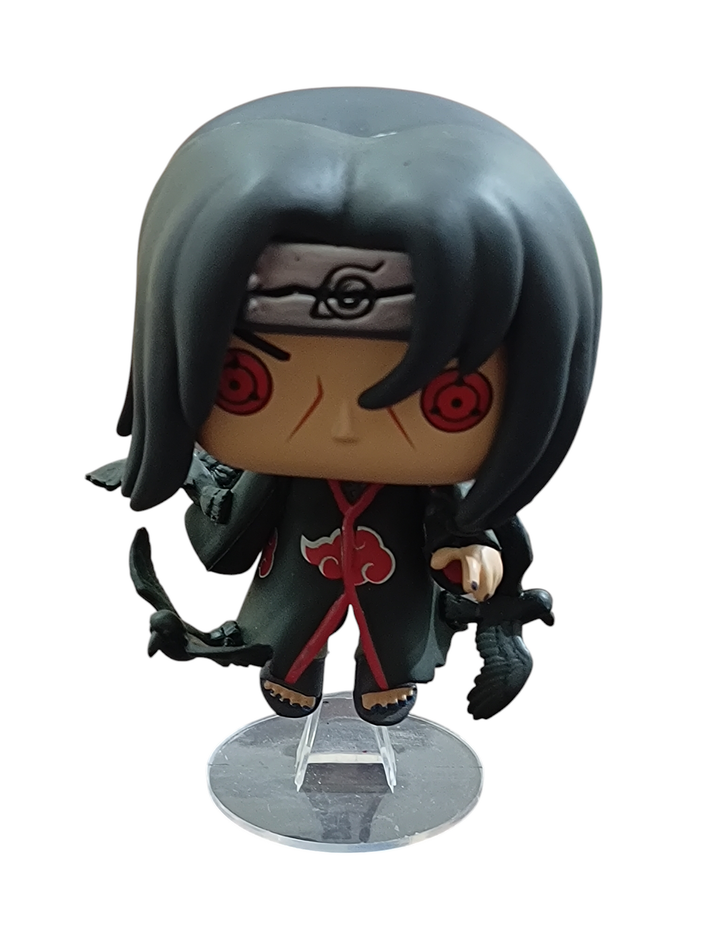 Figura estilo Funko (CM) - Itachi -con cuervos- n° 1022