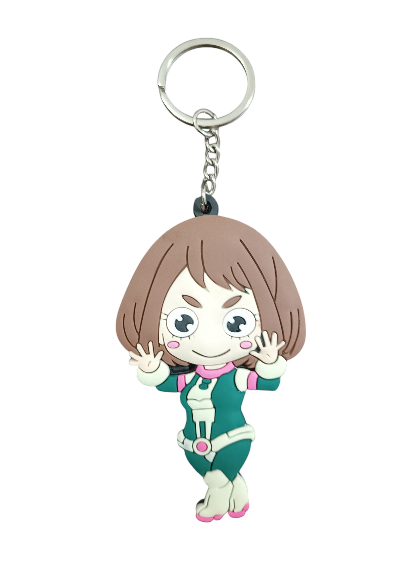 Llavero de goma 2D - Ochaco Uraraka (Uravity)