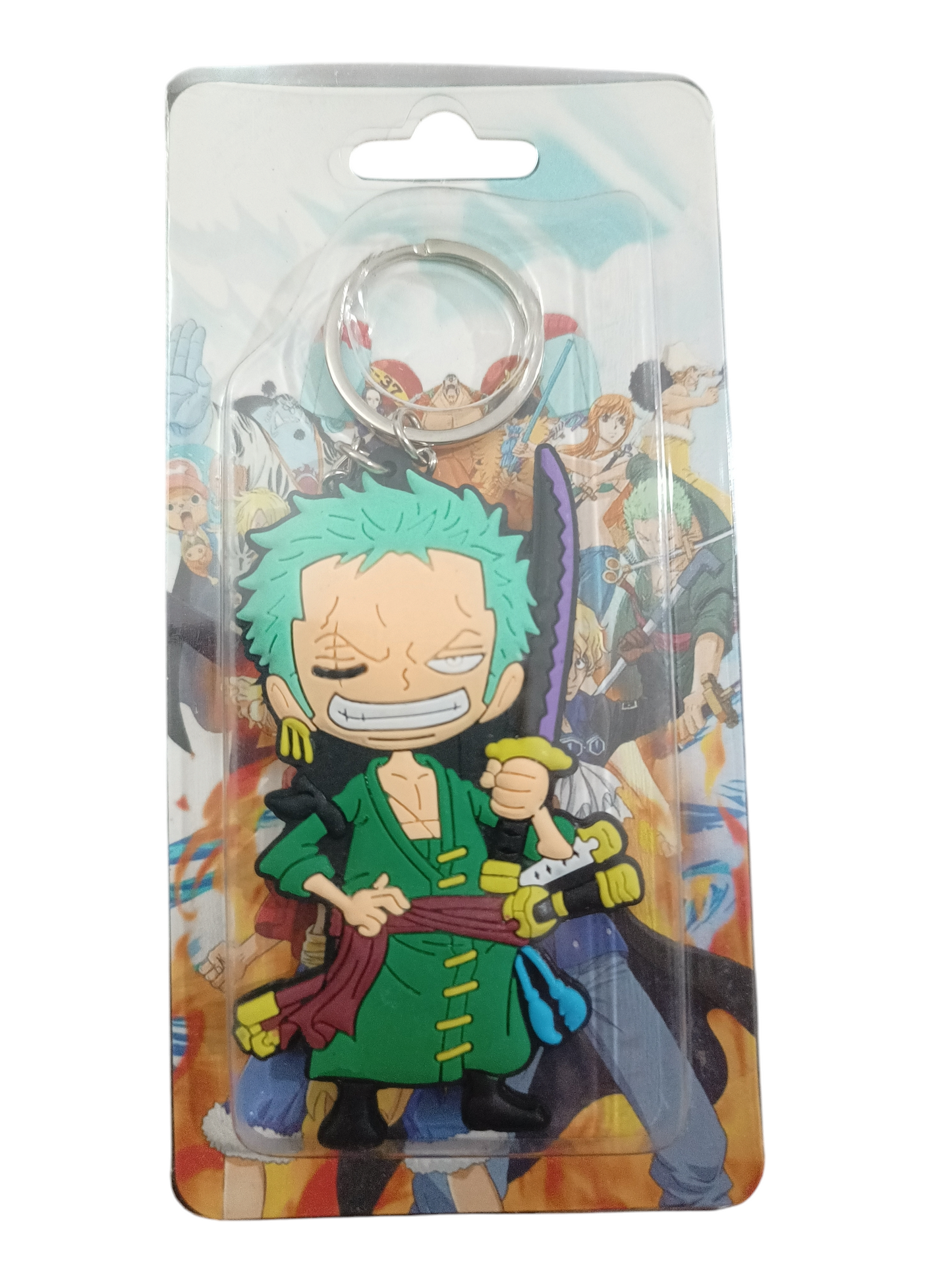 Llavero de goma 2D - Roronoa Zoro