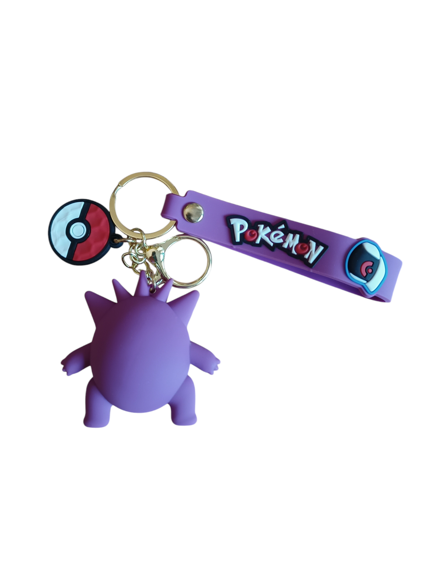 Llavero de goma 3D - Gengar (3 opciones)