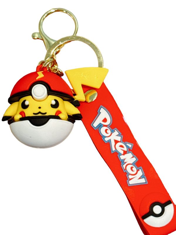 Llavero de goma 3D - Pikachu (2 opciones)