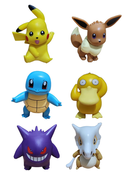 Figura - Pokemon Set de 6 de 6-8 CM (precio por unidad)