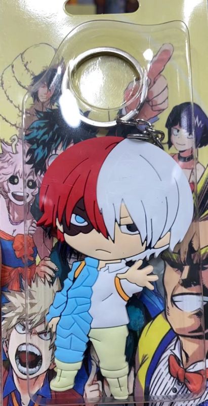 Llavero de goma 2D - Shoto Todoroki