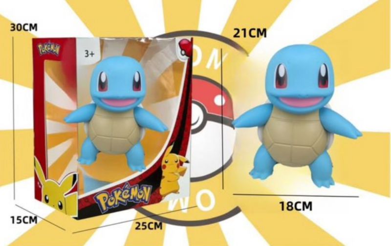 Figura - Squirtle (21 cm)