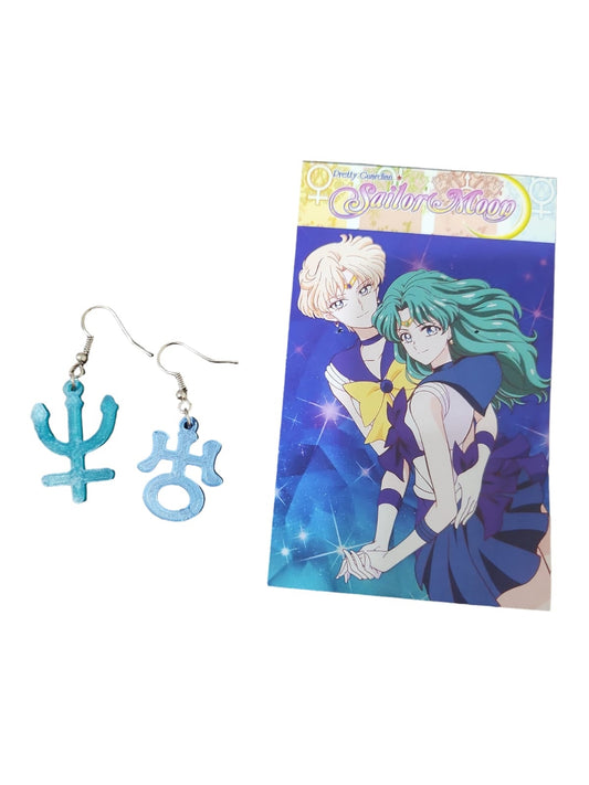 Aros 3D - Sailor Uranus & Neptune (PVC)