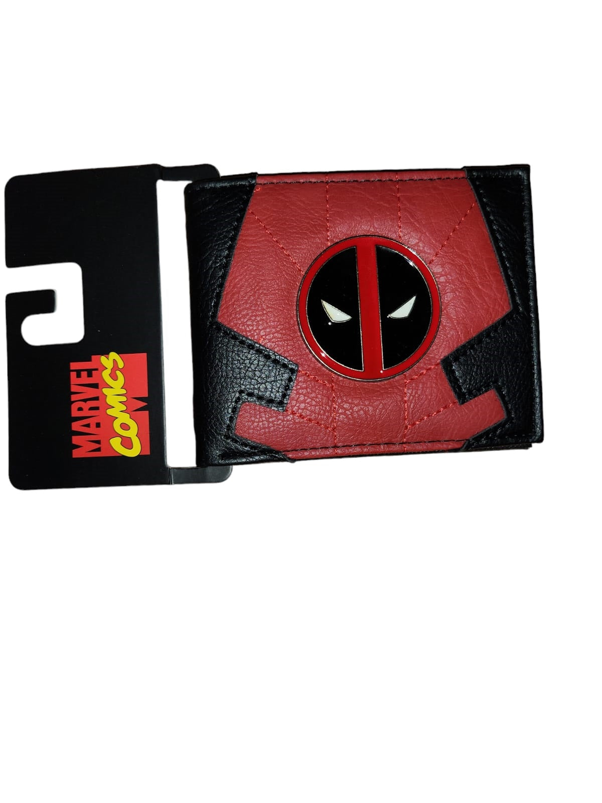 Billetera - Deadpool 01 (logo de metal)