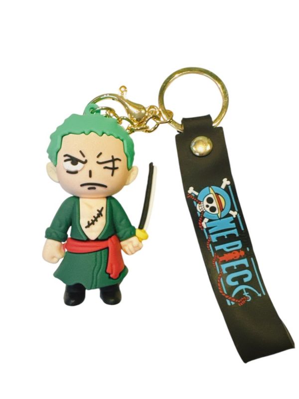 Llavero de goma 3D - Roronoa Zoro