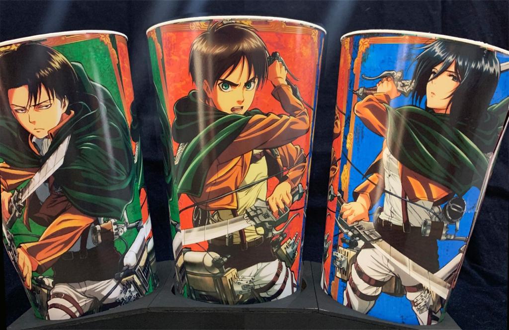 Vaso con sorbete Shingeki no Kyojin