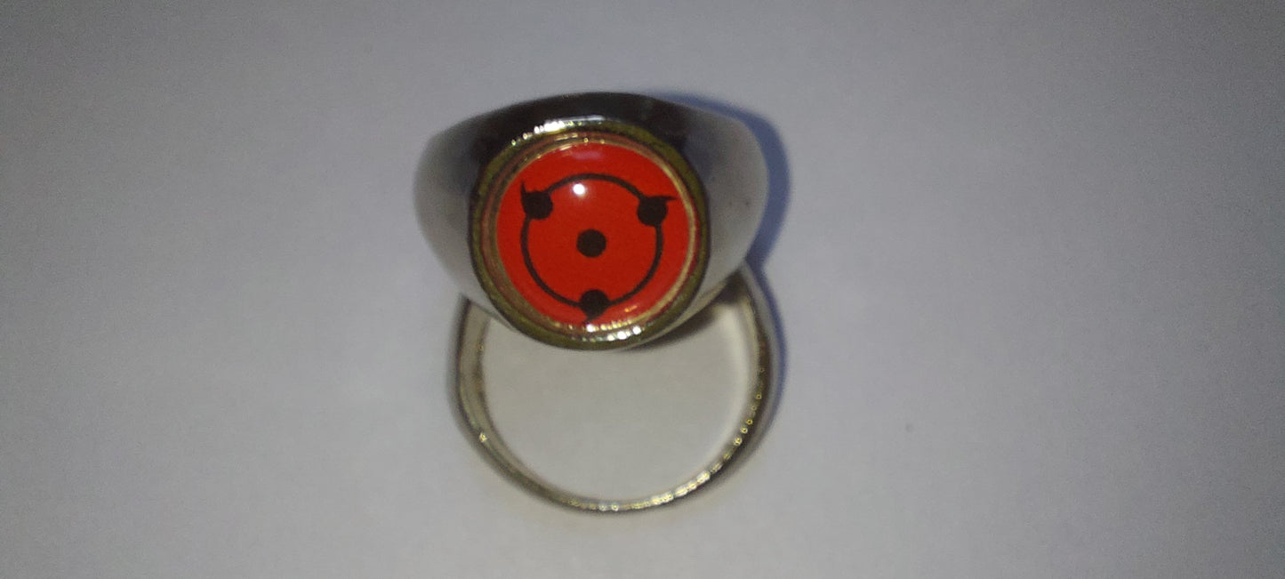 Anillo Sharingan de 3 aspas