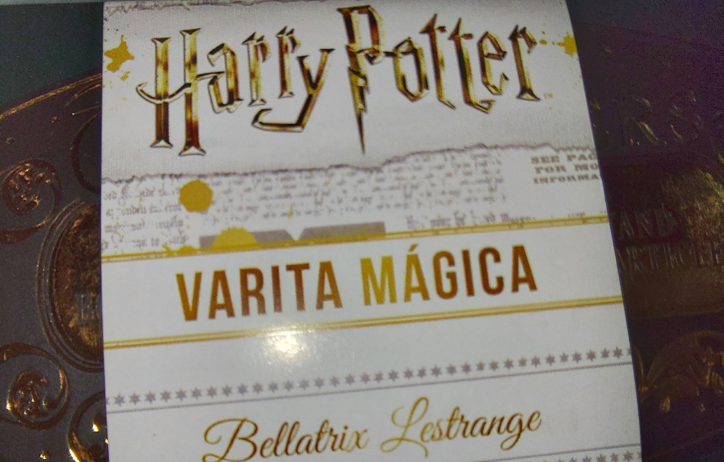 Varita - Bellatrix Lestrange