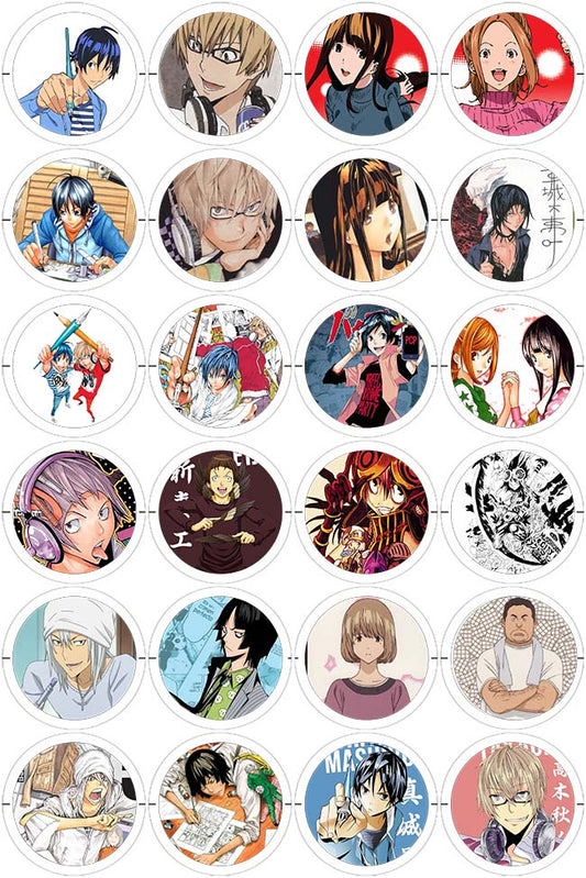 Bakuman - 24 Pines de 56 mm