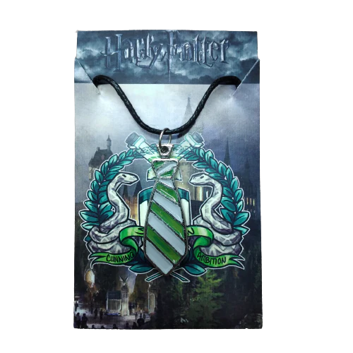 Dije Corbata Slytherin (colgante o llavero)