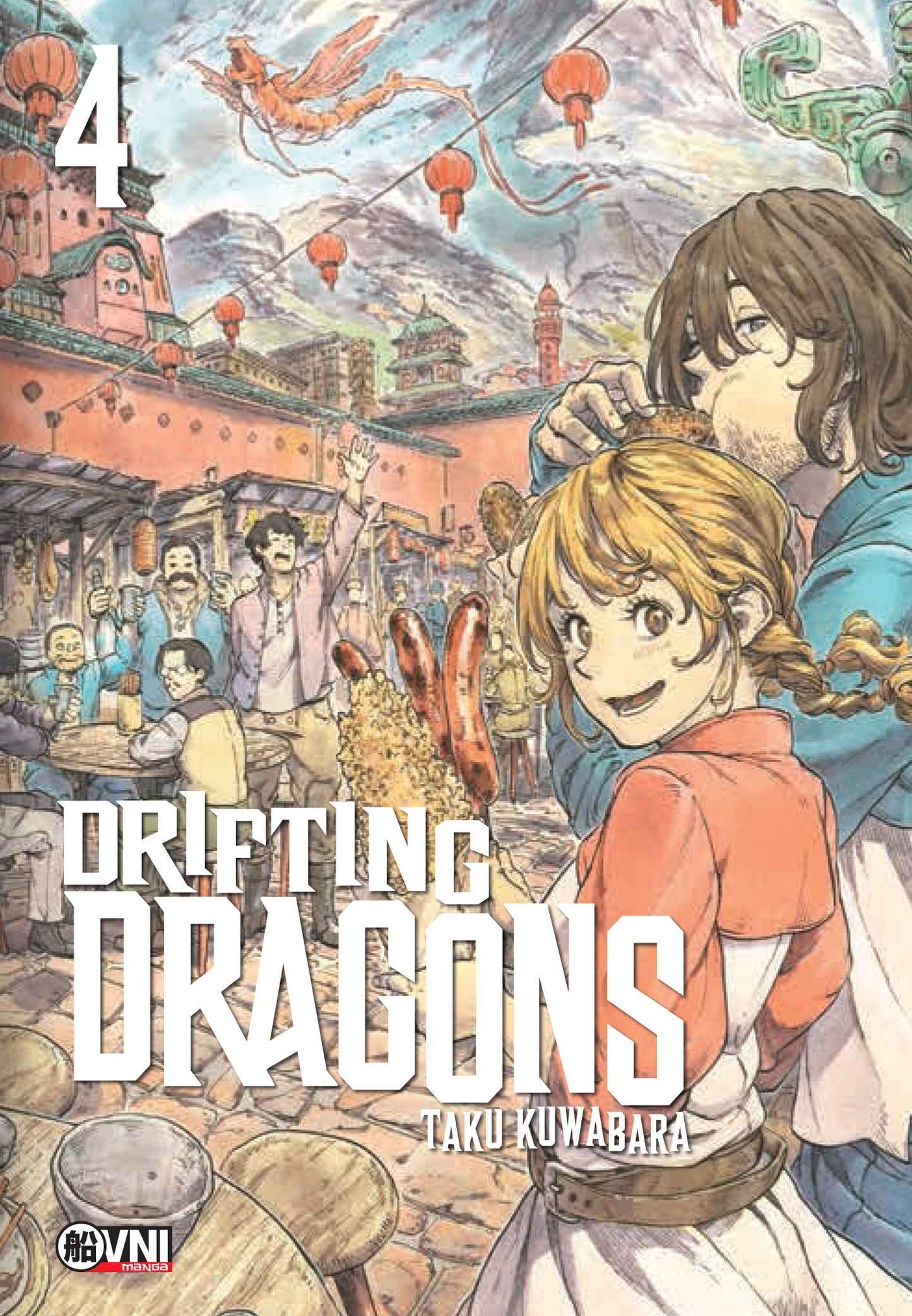 Manga - Drifting Dragons (vol. 1 al 6)