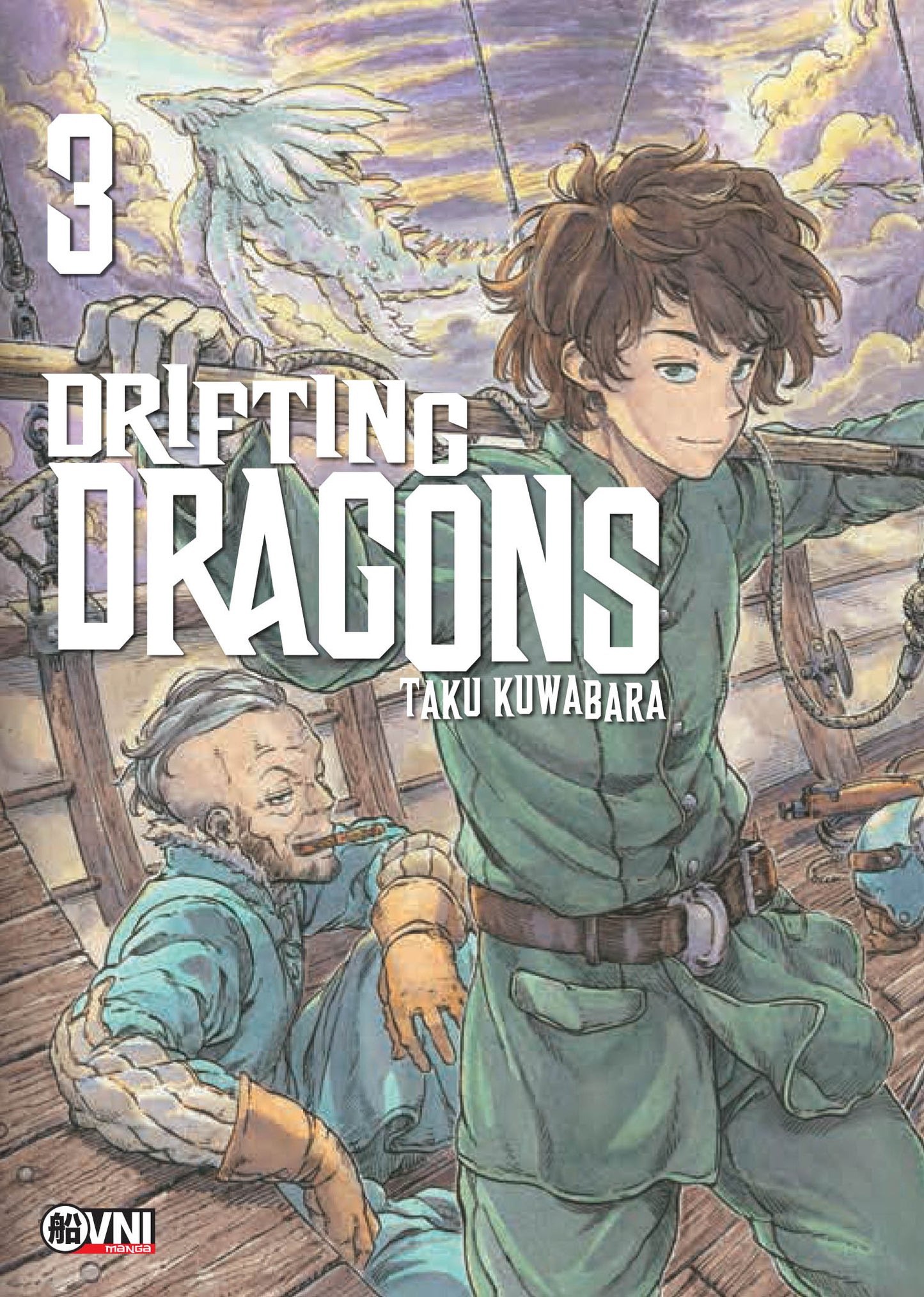 Manga - Drifting Dragons (vol. 1 al 6)